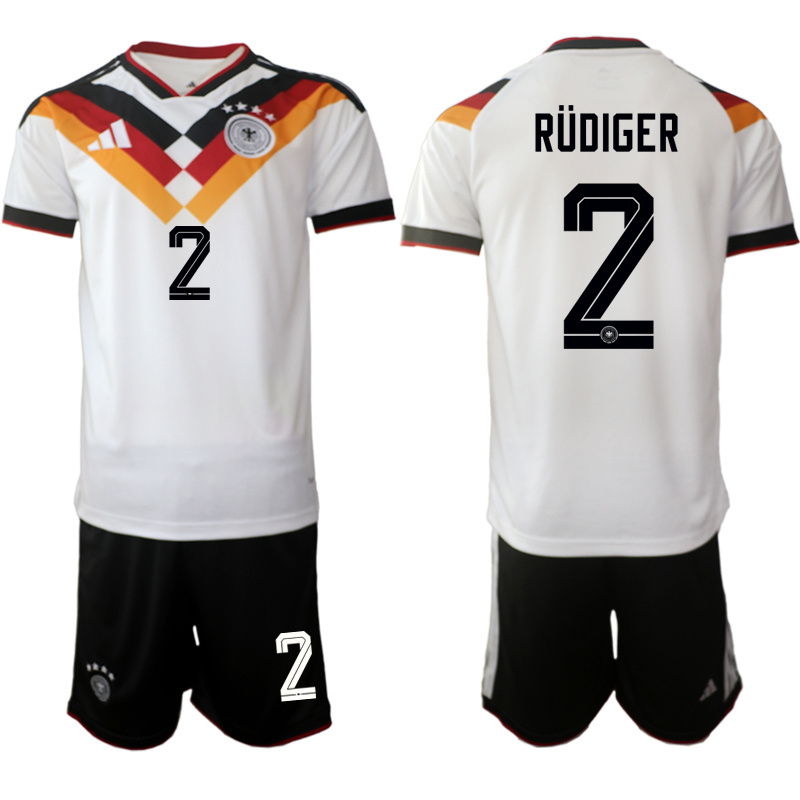 Men Germany home #6 style 2026 World Cup Soccer jersey->germany jersey->Soccer Country Jersey